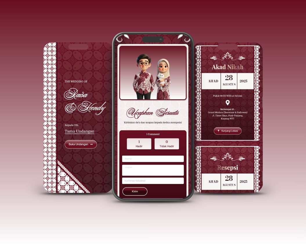 Template Undangan Pernikahan Batik Series - Slide 4