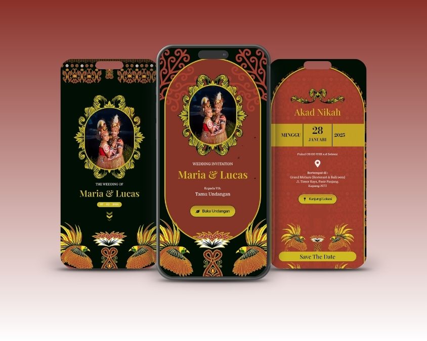 Template Wedding Tema Chinese - Slide 6